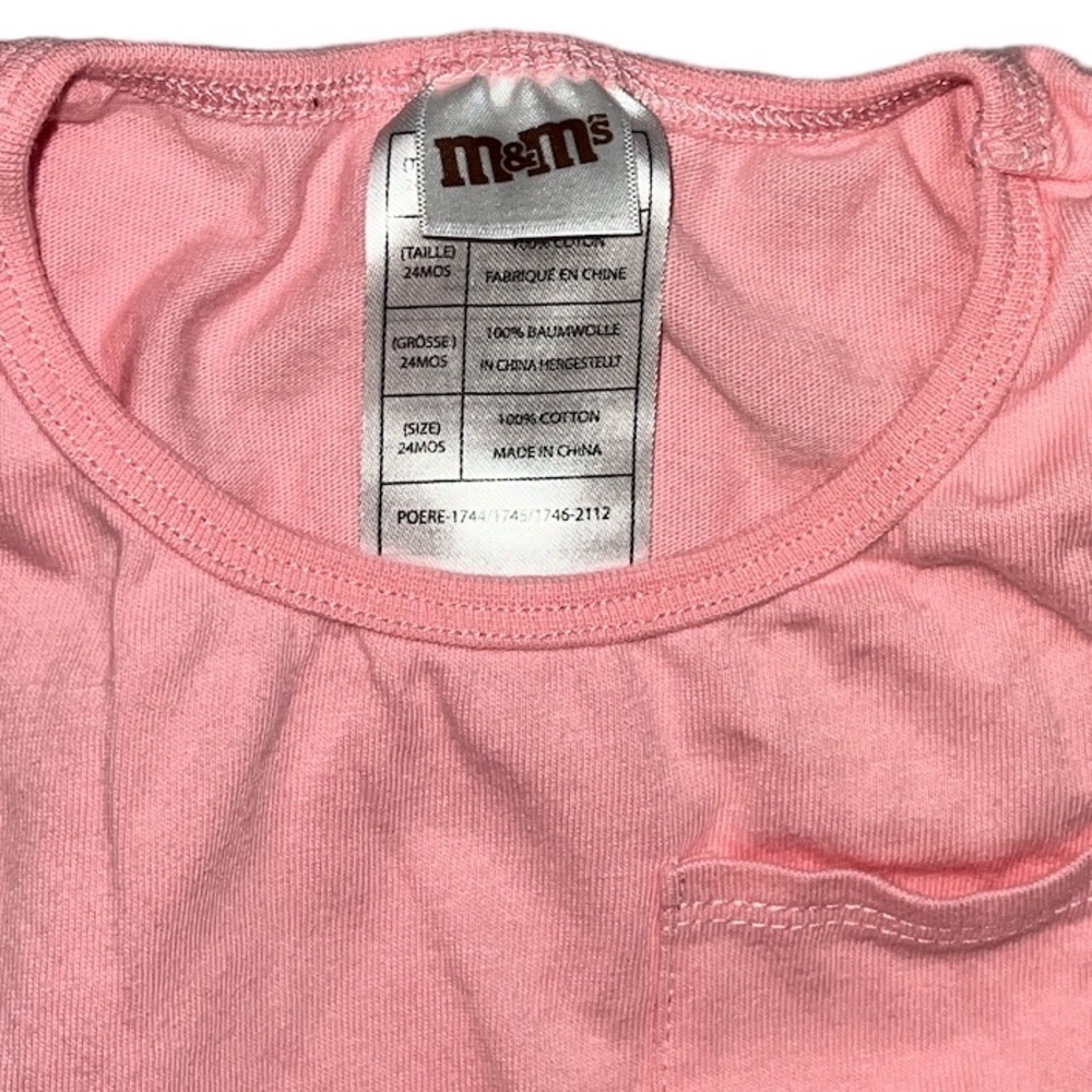 M&Ms baby girl rainbow dress size 24mnths pink - Picture 3 of 3